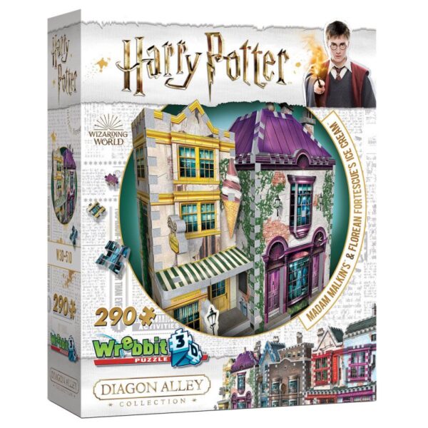 Puzzle 3D Harry Potter Malkins