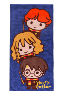 Serviette de bain Harry Potter Chibi