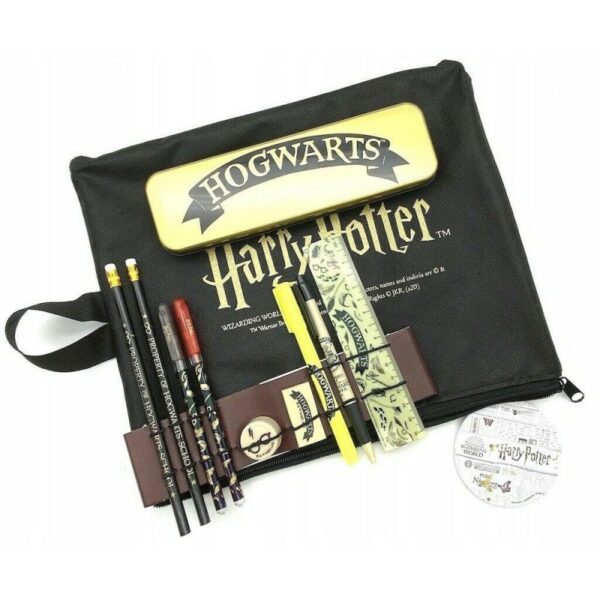 Set de papeterie Harry Potter avec boite metallique