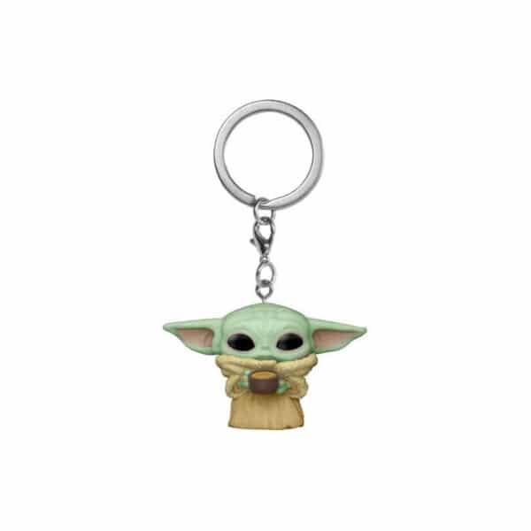 Porte clés BB Yoda Mandalorian