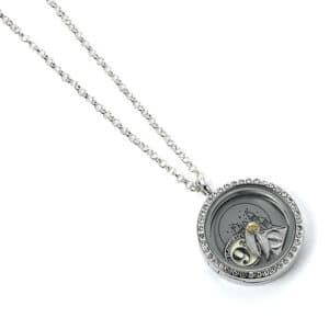 Collier Harry Potter 3 charms medaillon