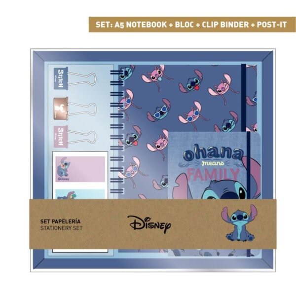 Set papeterie Stitch Disney