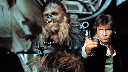 Han Solo et Chewbacca